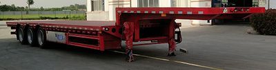 Kunbo  LKB9402TDP Low flatbed semi-trailer