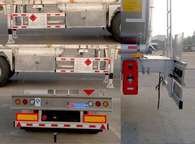 Mastercard SDW9405GYYA Aluminum alloy oil transport semi-trailer