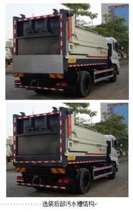 Yuchai Special Automobile NZ5163ZDJ Compressed docking garbage truck