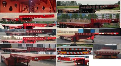 Yunxiang  YDX9402TDP Low flatbed semi-trailer