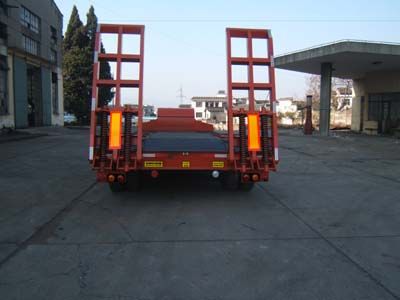 Lingguang  AP9353TDP Low flatbed semi-trailer