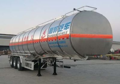 Changhua  HCH9401GRYMR Aluminum alloy flammable liquid tank transport semi-trailer