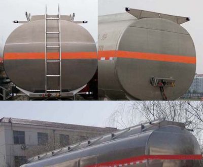 Changhua  HCH9401GRYMR Aluminum alloy flammable liquid tank transport semi-trailer