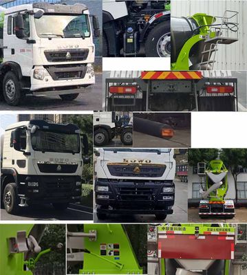 Zhonglian Automobile ZLJ5311GJBH5E Concrete mixing transport vehicle