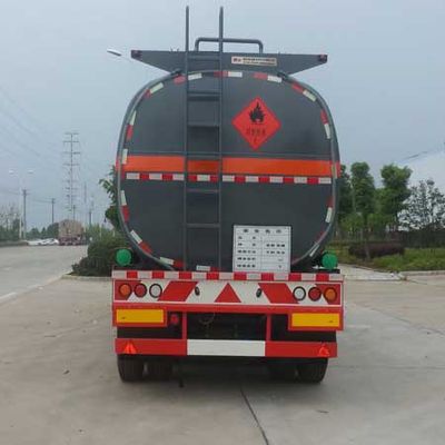 Chufei  CLQ9407GRYB Flammable liquid tank transport semi-trailer