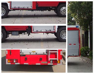 Hai Dun Automobile JDX5070GXFPM20 Foam fire truck