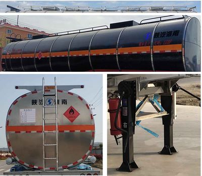 Shaanxi Automobile SHN9400GRYP400 Flammable liquid tank transport semi-trailer