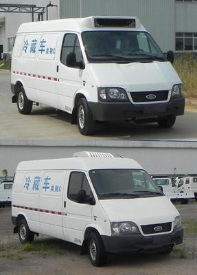 Jiangling Quanshun brand automobiles JX5044XLCMK Refrigerated truck