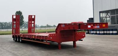 Huanlu  LYT9400TDPB Low flatbed semi-trailer