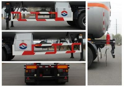 Huanghai  THH9400GYQB Semi trailer for liquefied gas transportation