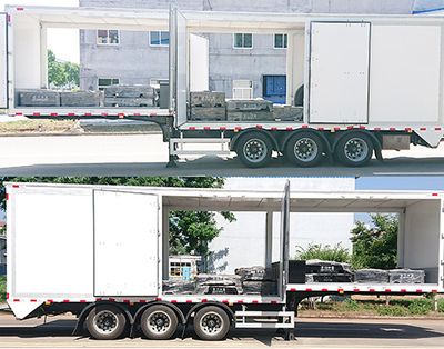 Zhongyan Automobile BSZ9402TJH Measurement and weighing semi-trailer