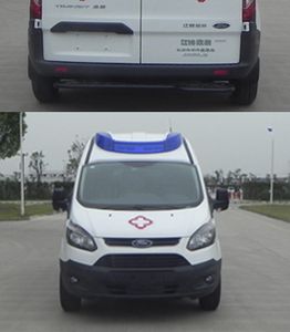 Jiangling Quanshun brand automobiles JX5036XJHZAJ ambulance