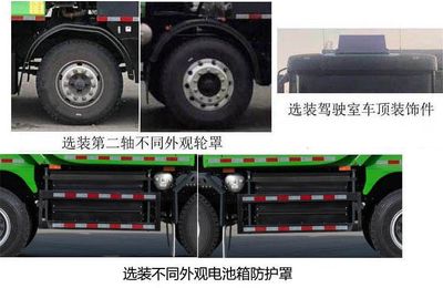 Yutong  ZKH3310P6BEV6 Pure electric dump truck