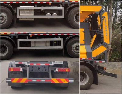 Huanchuang brand automobile HCF5310TWF6HW Material crushing truck