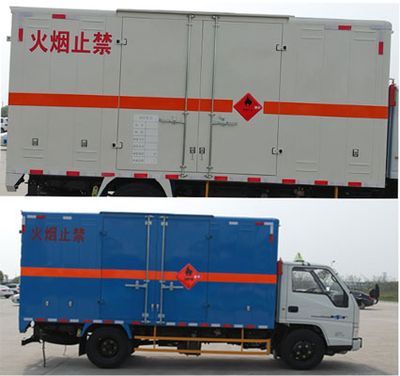 Jianglingjiang Special Brand Automobile JMT5040XRYXGA2 Flammable liquid box transport vehicle