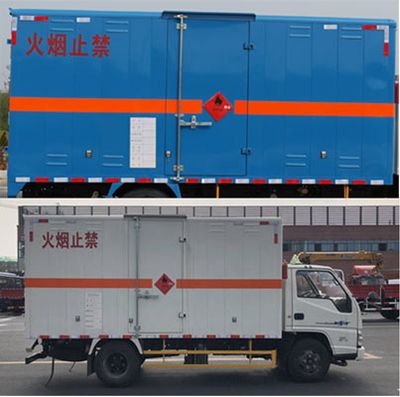 Jianglingjiang Special Brand Automobile JMT5040XRYXGA2 Flammable liquid box transport vehicle