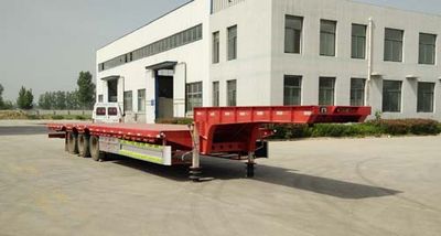 Keyu brand automobiles XQF9400TDP Low flatbed semi-trailer