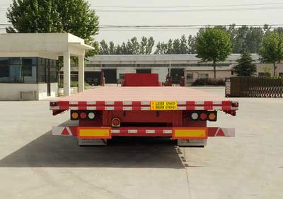 Keyu brand automobiles XQF9400TDP Low flatbed semi-trailer