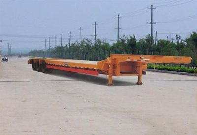 Huilian Automobile HLC9330TDP Low flatbed semi-trailer