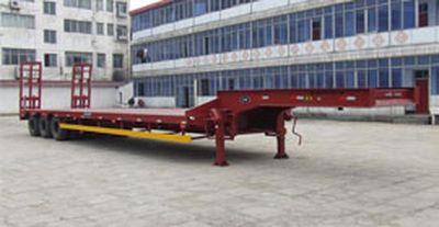 Huilian Automobile HLC9330TDP Low flatbed semi-trailer