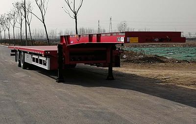 Liangsheng  SHS9351TDP Low flatbed semi-trailer