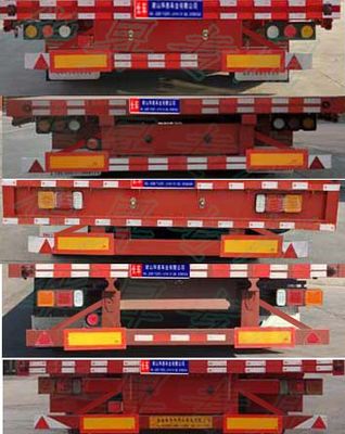 Liangsheng  SHS9351TDP Low flatbed semi-trailer