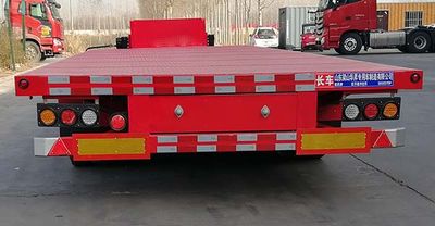 Liangsheng  SHS9351TDP Low flatbed semi-trailer