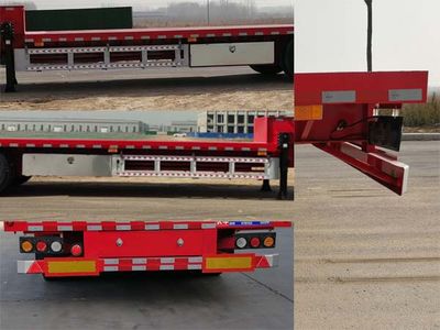 Liangsheng  SHS9351TDP Low flatbed semi-trailer