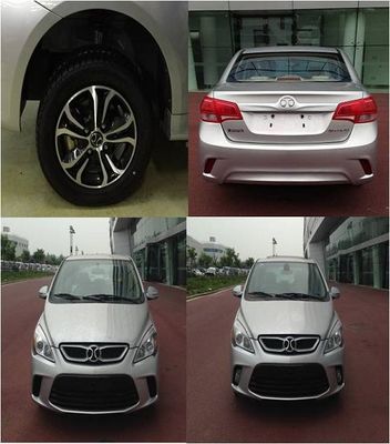 Beijing brand automobiles BJ7131C3DCNG Dual fuel sedan