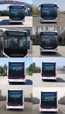 Zhongtong Automobile LCK6106EVGRL Pure electric low entry city buses