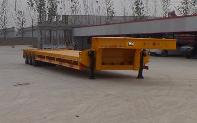 Jinlong Dongjie brand automobiles TDJ9400TDPXZ Low flatbed semi-trailer