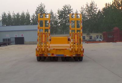 Jinlong Dongjie brand automobiles TDJ9400TDPXZ Low flatbed semi-trailer