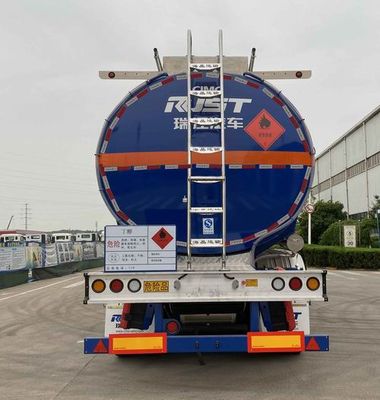 Ruijiang  WL9401GRYJ02 Aluminum alloy flammable liquid tank transport semi-trailer