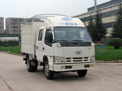 Jiefang Automobile CA5040CCYK11L2RE4 Grate type transport vehicle