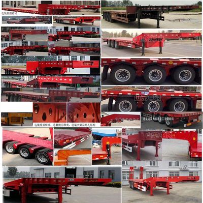 Shan Zhuang  SZM9400TDP Low flatbed semi-trailer