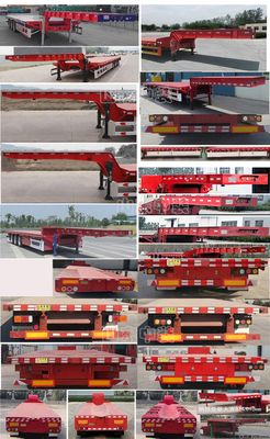 Shan Zhuang  SZM9400TDP Low flatbed semi-trailer