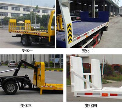 Huatong brand automobiles HCQ5123TQZDL5 Obstacle clearing vehicle