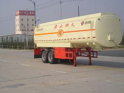 Hercules JAT9321GHY Chemical liquid transportation semi-trailer