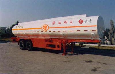 Hercules JAT9321GHY Chemical liquid transportation semi-trailer