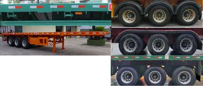 Mingwei  CMW9403TPBQ Flat semi-trailer