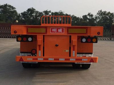 Mingwei  CMW9403TPBQ Flat semi-trailer