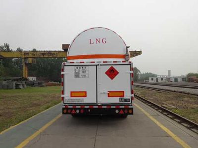 Baohuan  HDS9390GDY Low temperature liquid transport semi-trailer