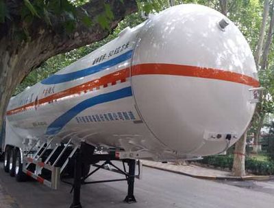 Baohuan  HDS9390GDY Low temperature liquid transport semi-trailer