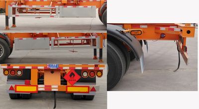 Xinlujun  SSY9400TWYE Transport semi-trailer of dangerous goods tank frame