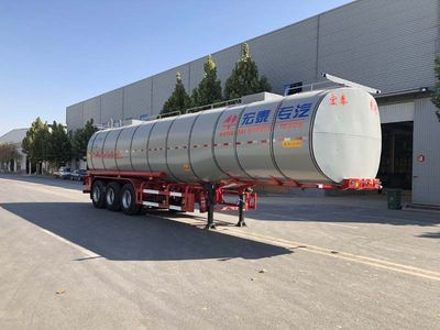 Zhengkang Hongtai brand automobiles HHT9400GSY Edible oil transportation semi-trailer