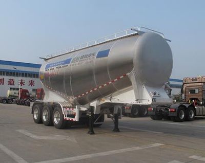 Shengrun  SKW9401GFLLZ Aluminum alloy medium density powder material transportation semi-trailer