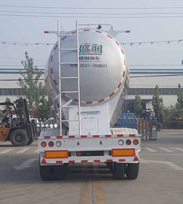 Shengrun  SKW9401GFLLZ Aluminum alloy medium density powder material transportation semi-trailer