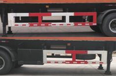 An Rui Ke  HGJ9382GRQ Flammable gas tank transport semi-trailer