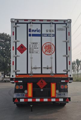 An Rui Ke  HGJ9382GRQ Flammable gas tank transport semi-trailer