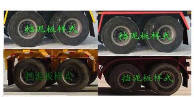 Liangfeng  LYL9350TWY Transport semi-trailer of dangerous goods tank frame